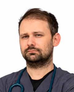 Lekarz weterynarii Piotr Wójcik